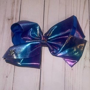 Jojo metallic hair bow